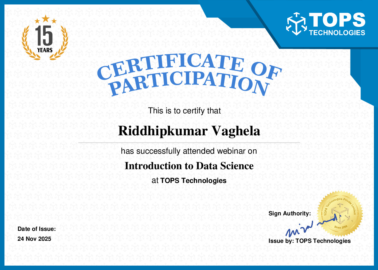 Certificate Image