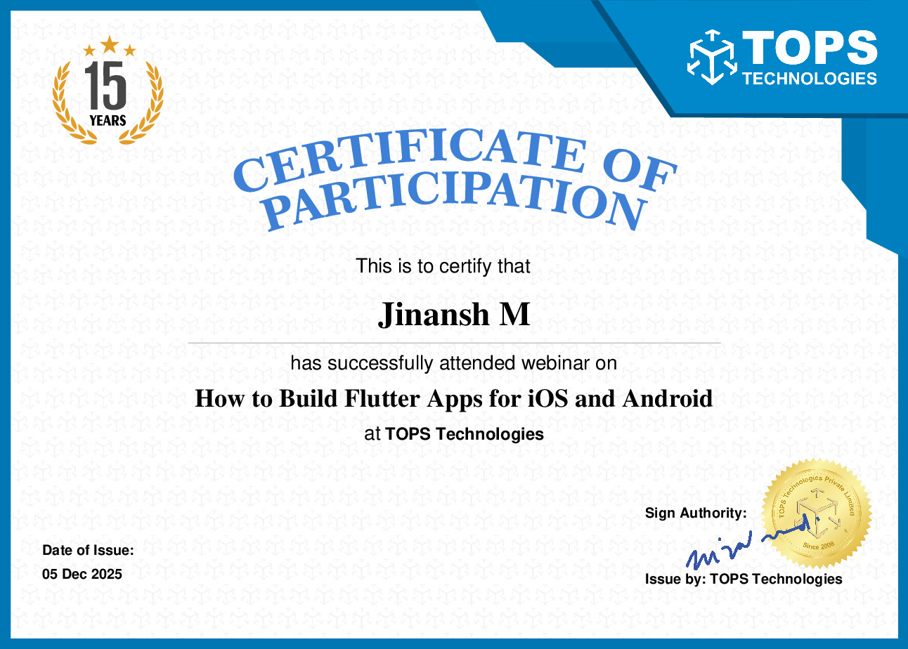 Certificate Image