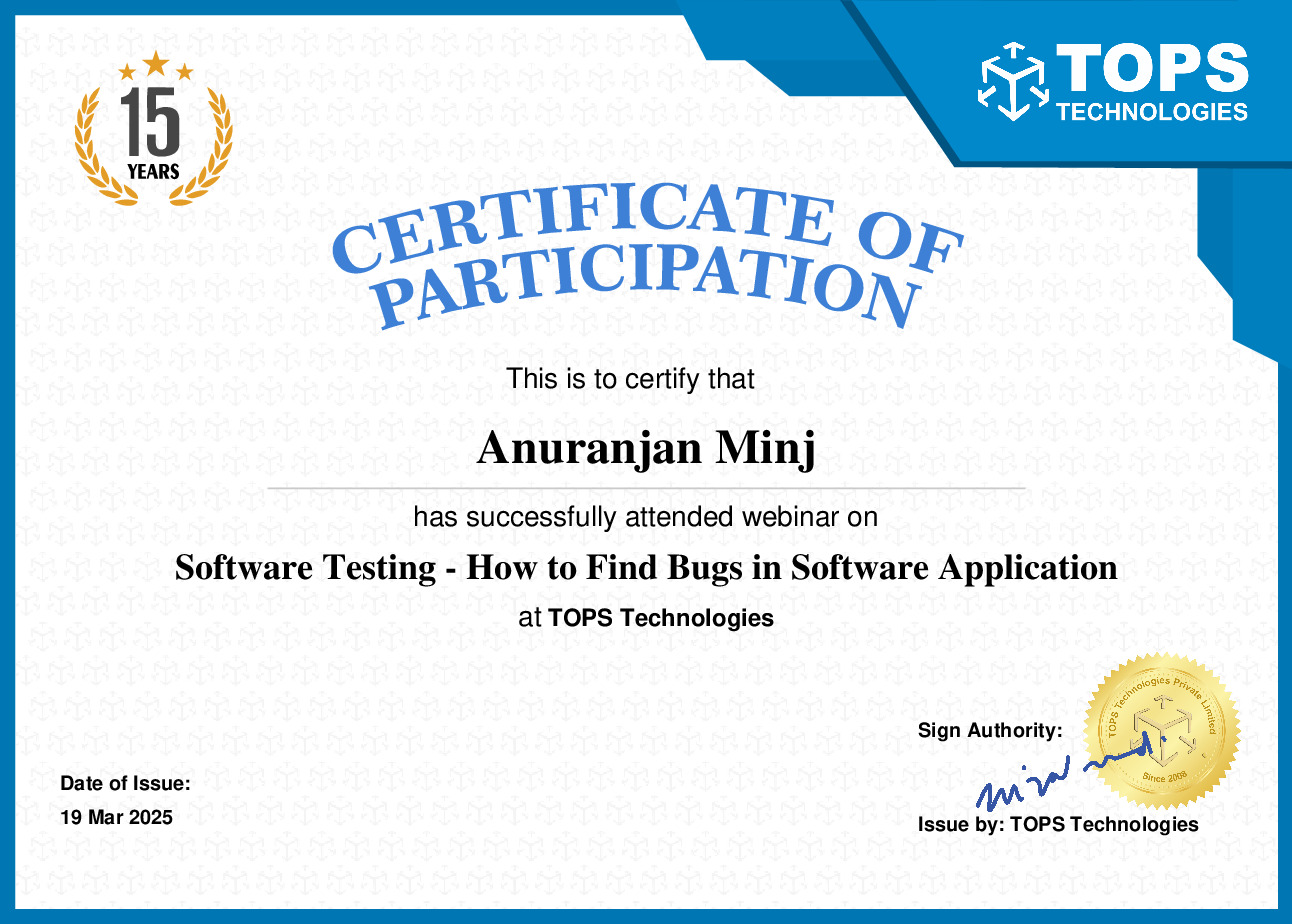 Certificate Image