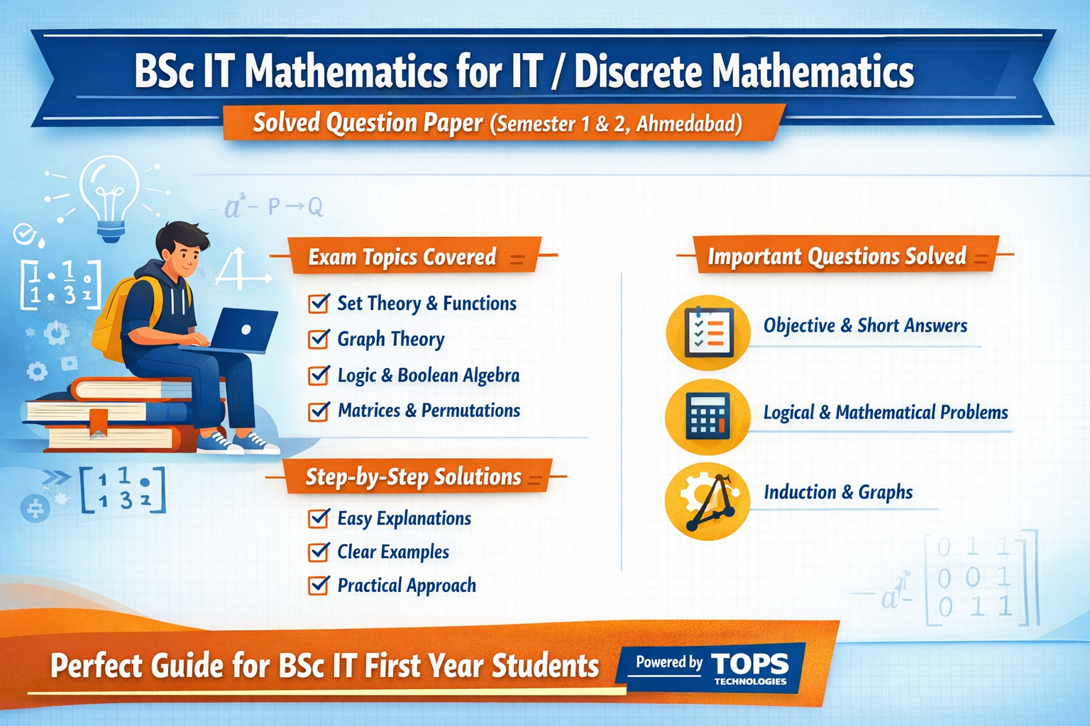 Exam Paper Solutions, BSc IT, Solved Questions
