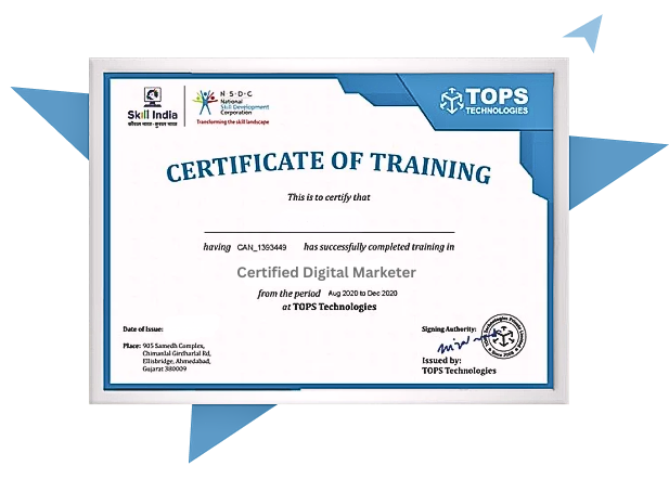 Digital Marketing Course: From Basics to Pro Level certificate