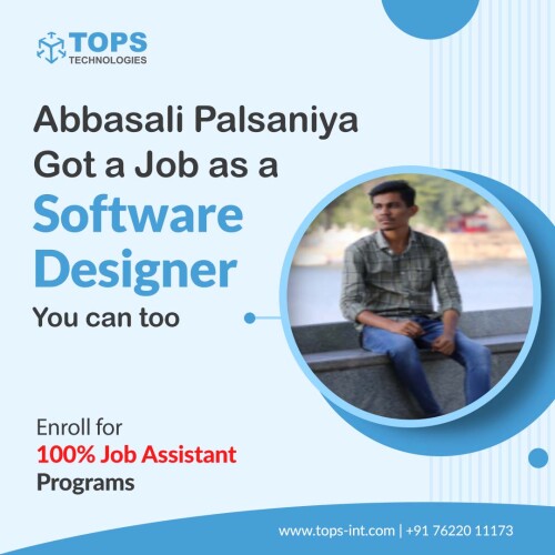  Abbasali Palsaniya as a Software Designer