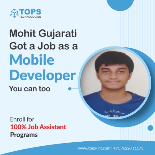  Mohit a as Mobile Developer