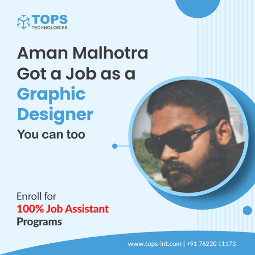  Aman Malhotra as a Graphic Designer