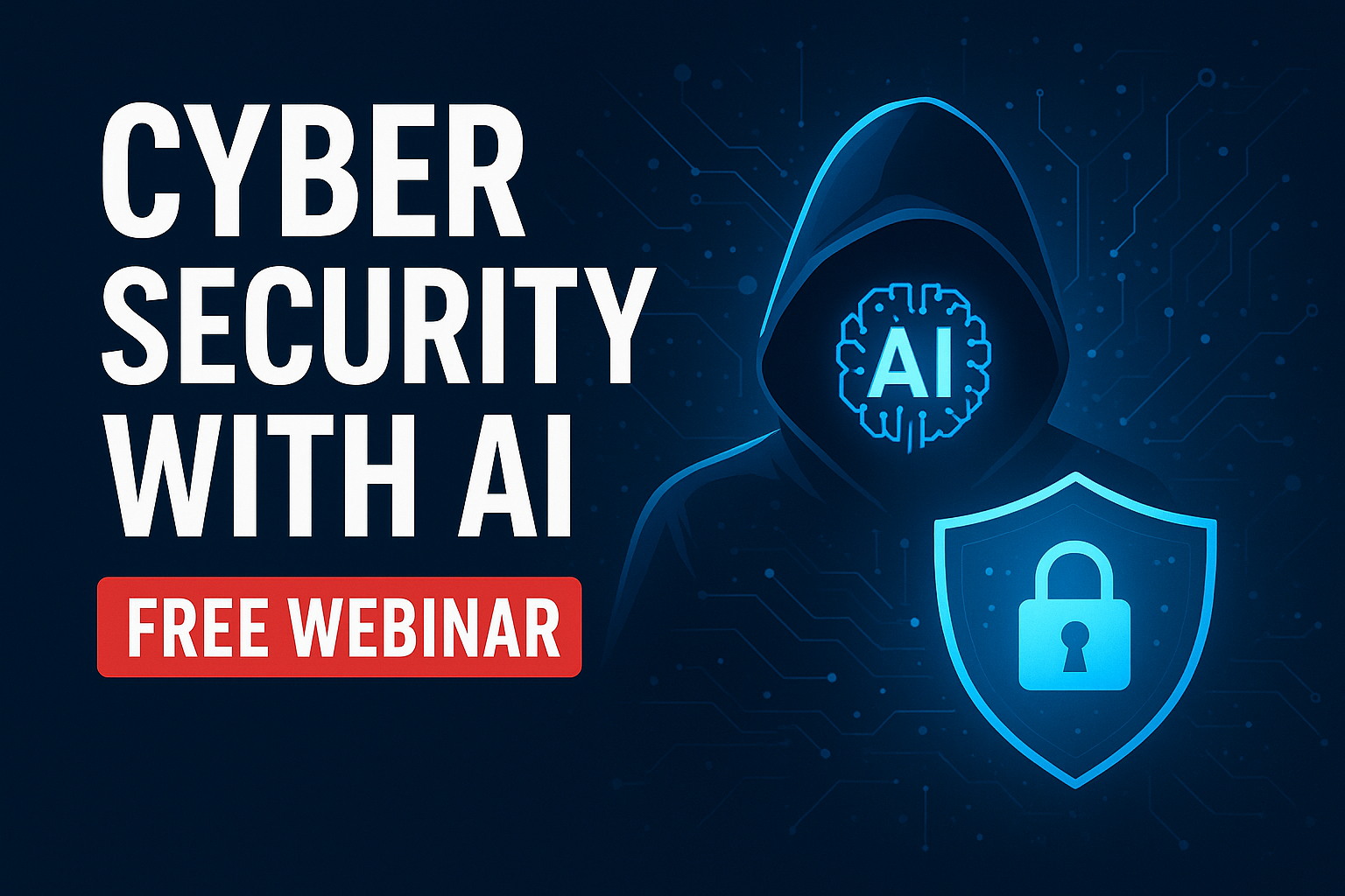 Cyber Security with AI Icon Image
