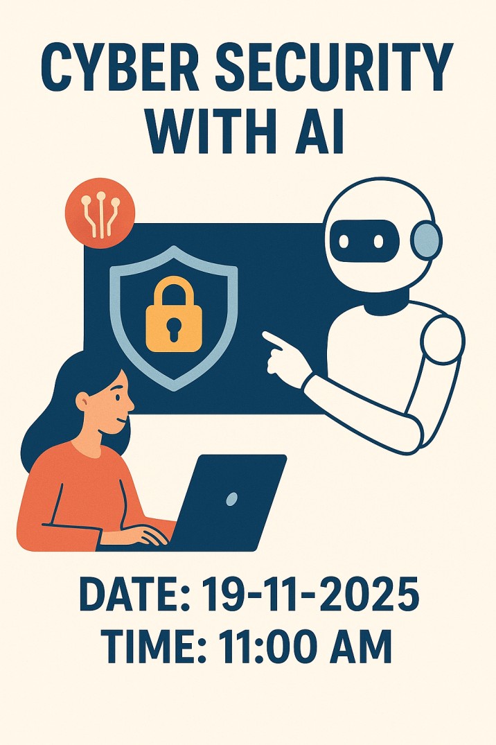 Cyber Security with AI Icon Image