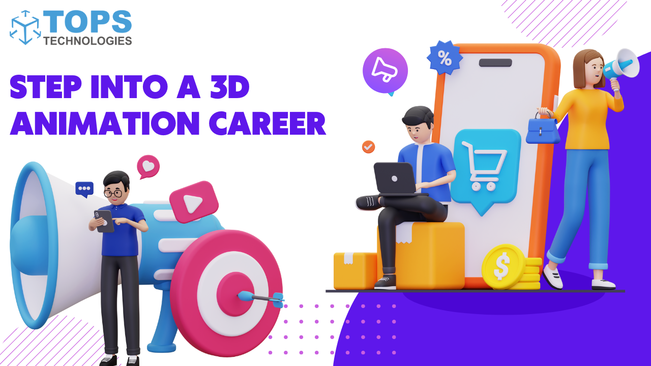 Step into a 3D Animation Career Icon Image