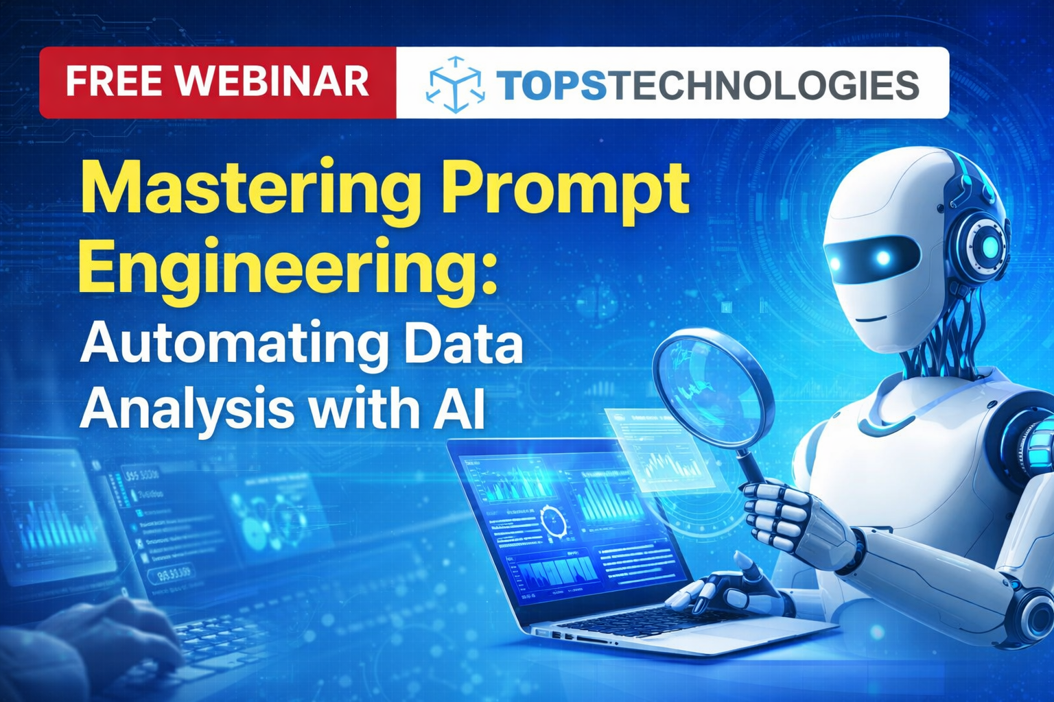 “Mastering Prompt Engineering: Automating Data Analysis with AI” Icon Image