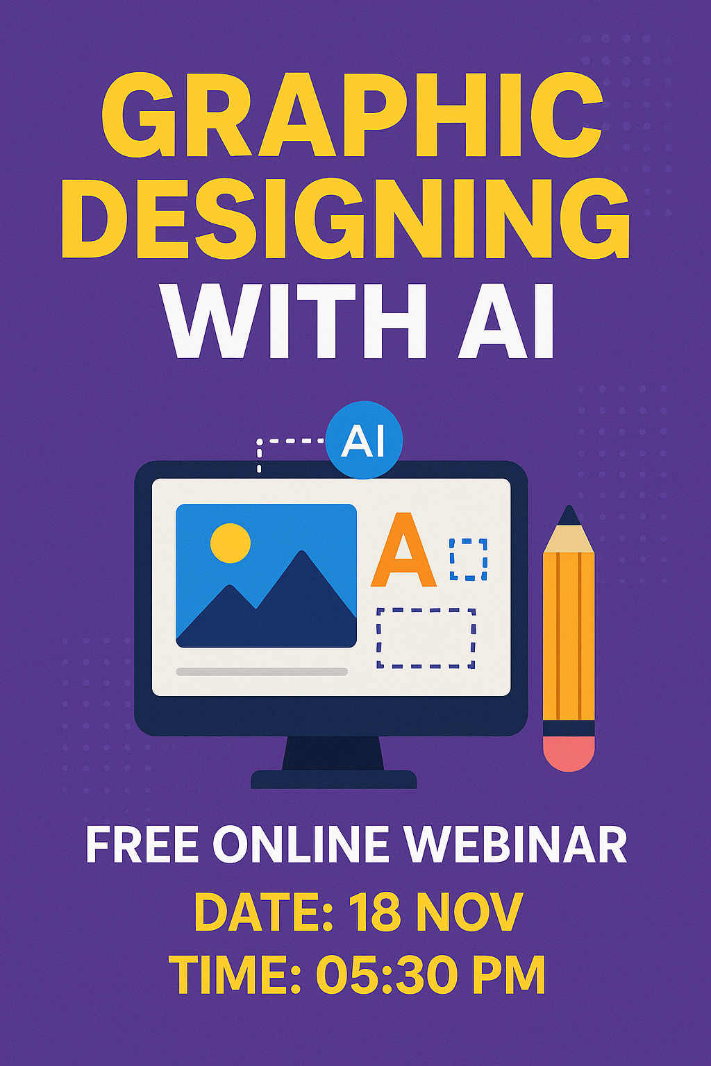 Graphic Designing with AI	 Icon Image