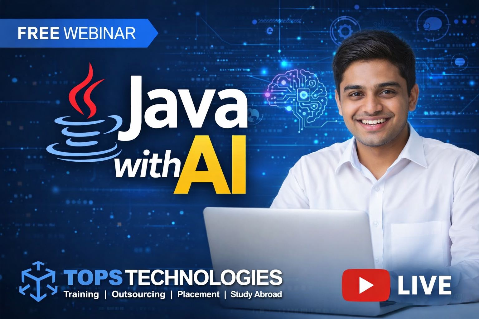 Java with AI Icon Image