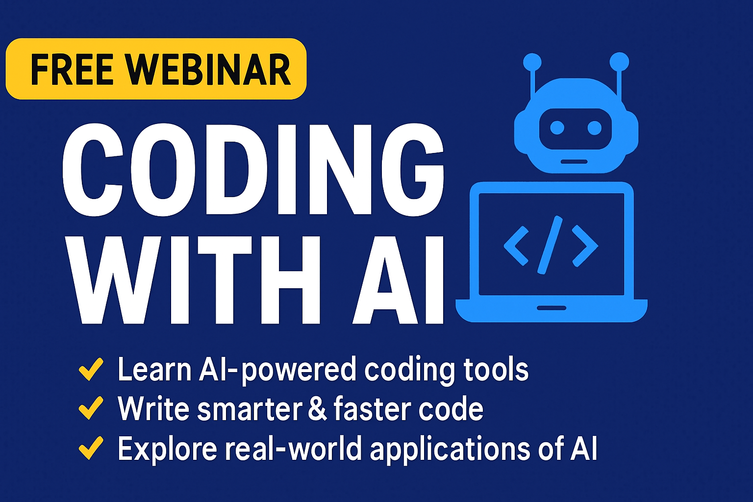 Coding with AI Icon Image