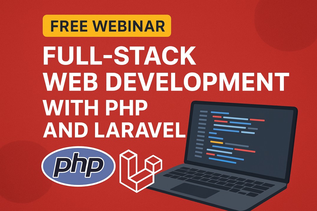 Full-Stack Web Development with PHP and Laravel Icon Image