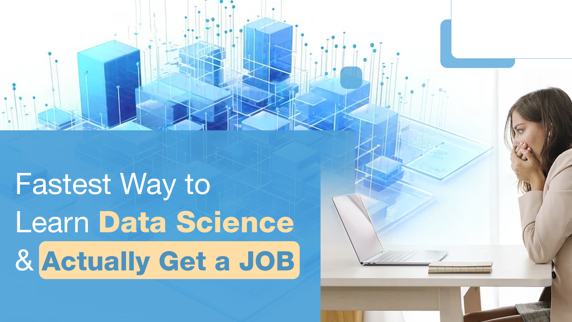 Fastest way to Learn Data Science and Get a Job Icon Image