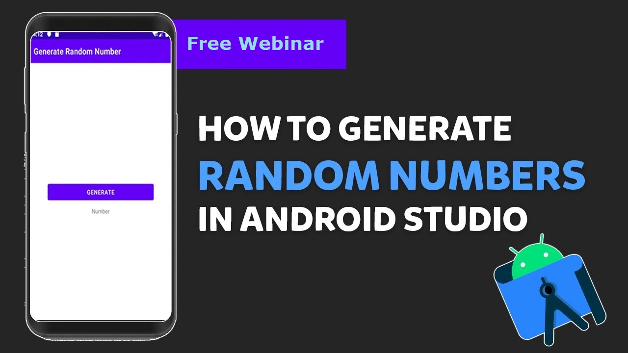 How to Generate a Random Number in Android Icon Image
