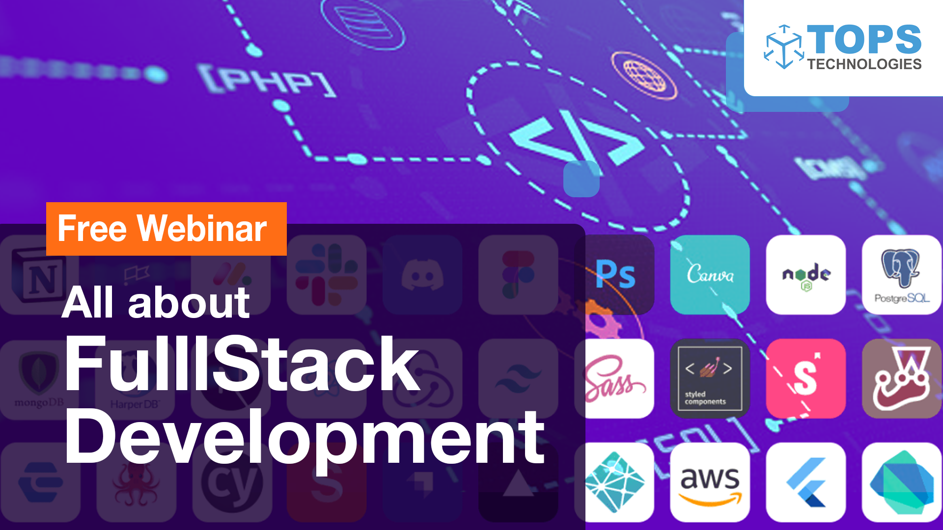 All About Full Stack Development Icon Image