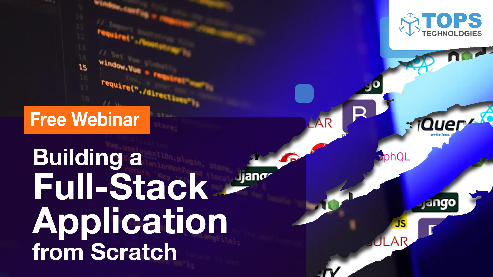 Building a FullStack Aplication from Scratch Icon Image