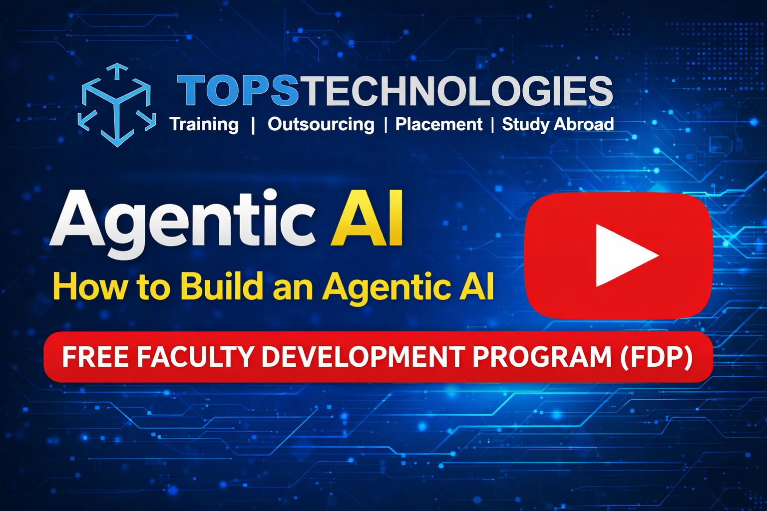 Agentic AI - How to Build an Agentic AI Icon Image