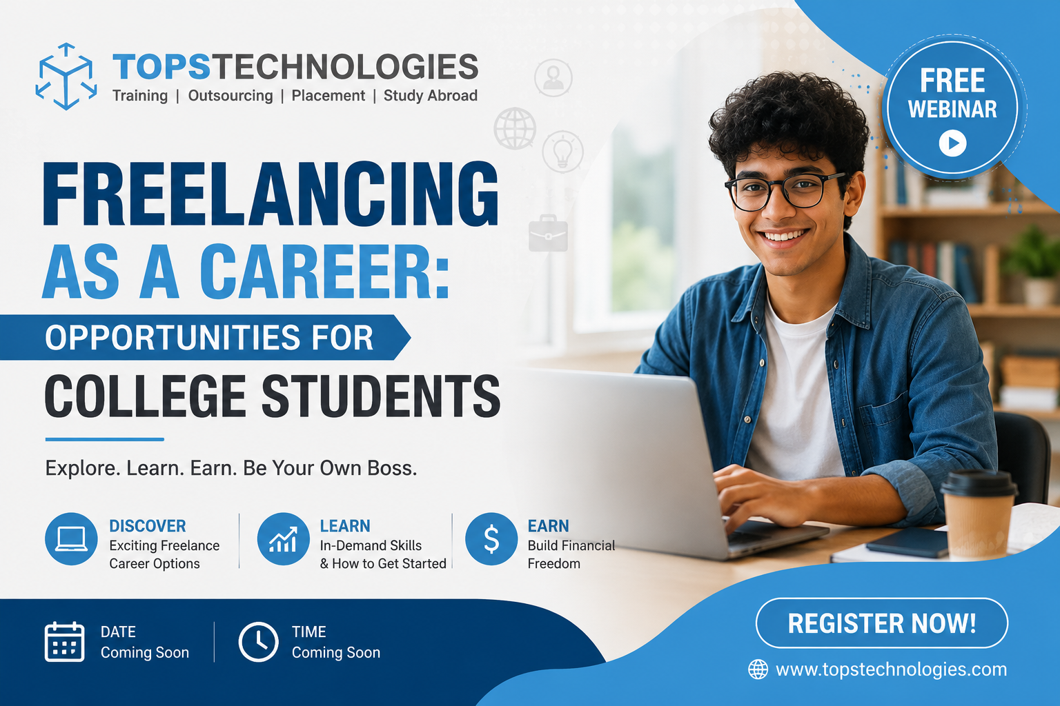 Freelancing as a Career: Opportunities For College Students Icon Image
