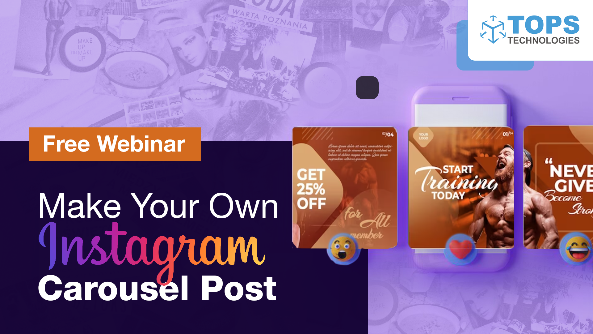Make Your Own Instagram Carousel Post Icon Image
