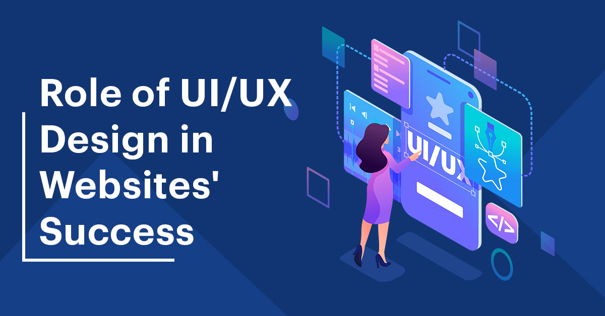 UI / UX Design - Role of UI / UX Design in Websites' Success Icon Image