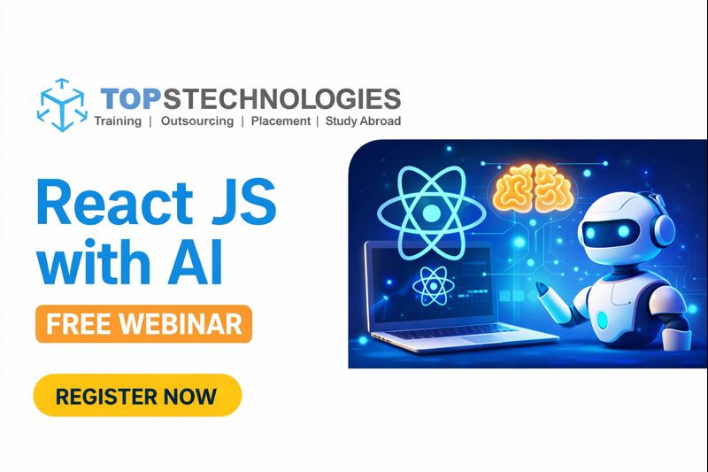 React JS with AI Icon Image