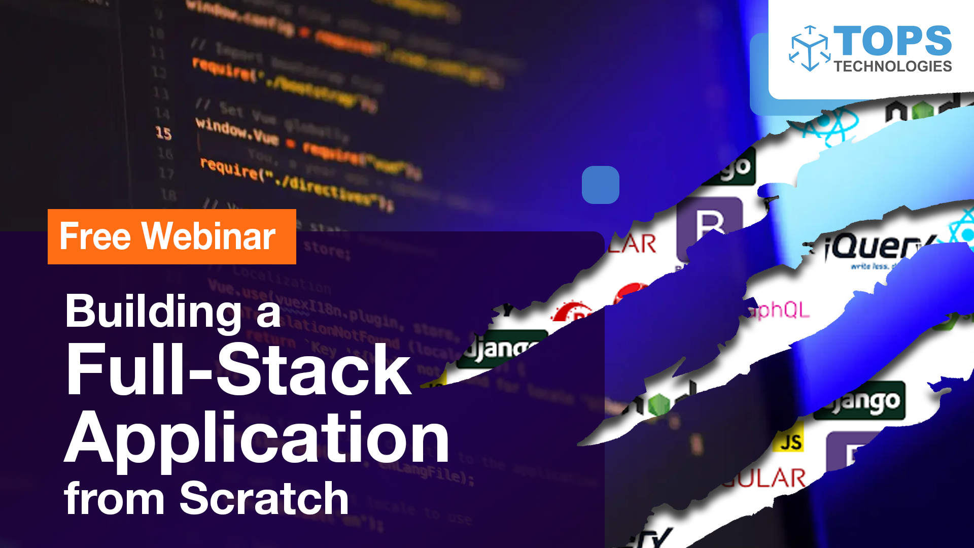 Building a Full Stack Application from Scratch Icon Image